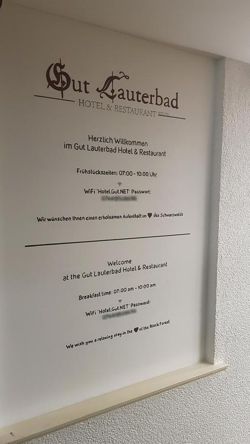 Gut Lauterbad Hotel Freudenstadt Exterior photo